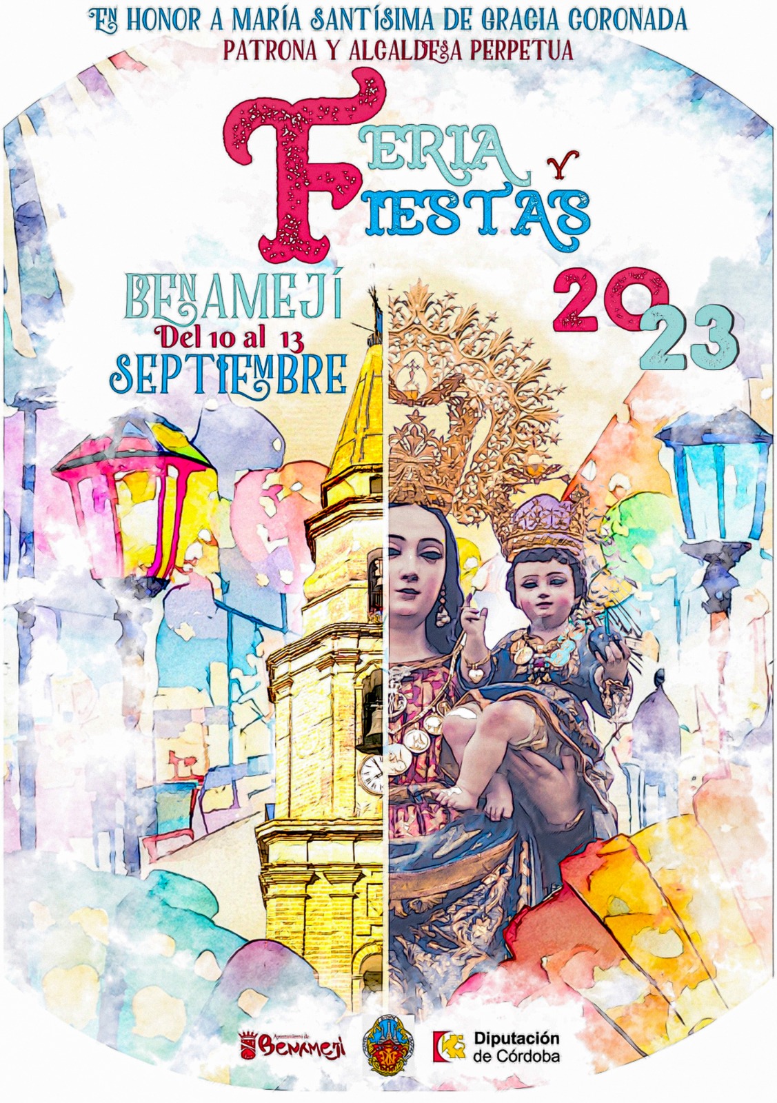 Fiestas patronales en honor de Nuestra Señora de Gracia 2023 Benamejí